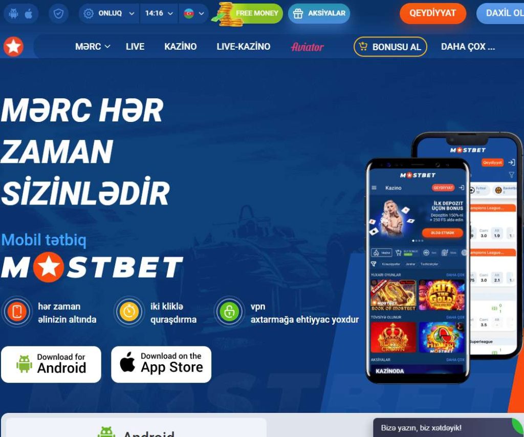android mostbet